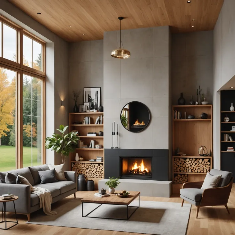 Энергосбережение в бытовых каминах: современные техники и практические советы