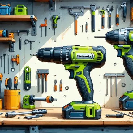 Аккумуляторная ударная бесщеточная дрель шуруповерт Greenworks: как выбрать, на что смотреть и где покупать